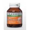 Blackmores Buffered C 500 mg 75 แคปซูล วิตามินซีจะค่อยๆแตกตัวอยู่ในร่างกาย 8 ชม.