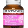 Blackmores Grape Seed Forte12000mg. ป้องกันการเกิดมะเร็ง ชะลอความเสื่อมของเซลล์  30 แคปซูล