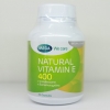 Mega We Care Natural Vitamin E 400 30 เม็ด  ป้องกันริ้วรอย ให้ความชุ่นชื่น ชะลอการเสื่อมของเซลล์ ช่วยบำรุงผิวให้เนียนนุ่มชุ่มชื่น ลดริ้วรอยก่อนวัย
