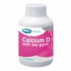 Calcium-D with soy germ 30 Capsules แคลเซียมดี วิท ซอย เจิร์ม 30 แคบซูล  สารสกัดจากจมูกถั่วเหลือง พร้อมด้วยแคลเซียมเหลว วิตามินดี และแร่ธาตุ   ช่วยบำรุงกระดูก เหมาะสำหรับผู้ที่ต้องการป้องกันภาวะกระดูกพรุน ผู้หญิงที่ใกล้หมดประจำเดือน