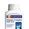 VitaHealth Marine Complex Soft Gel ไวต้าเฮลธ์ผลิตภัณฑ์เสริมอาหารสูตรบำรุงข้อและกระดูกจากสารอาหารใต้ท้องทะเลลึก