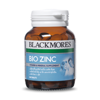 Blackmores Bio Zinc 90 แคปซูล ช่วยปรับสมดุลย์ความมัน บนใบหน้าจากภายในร่างกาย ยับยั้งอาการอักเสบของสิว ขนาดพี่โดมยังทาน