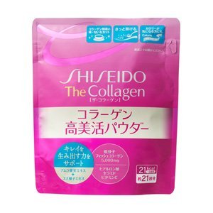 Shiseido The Collagen Powder ชนิดผง126g. ใหม่ล่าสุดรับประทานได้ 21 วัน ช่วยให้ผิวกระชับ เต่งตึง เพื่อผิวที่มีสุขภาพดี