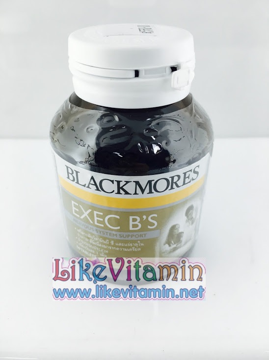 Blackmores Exec B's 60 แคปซูล ช่วยบำรุงประสาท บรรเทาอาการเครียด เหมาะสำหรับผู้บริหาร คนทำงานที่เครียด