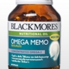 BLACKMORES OMEGA MEMO 60 แคปซูล น้ำมันปลาโอเมก้า3เข้มข้น Hi-DHA 500มก.บำรุงสมองเสริมสร้างความจำ เสริมสมาธิ