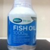 Mega We Care Fish Oil 1000 mg 100 เม็ด  ช่วยบำรุงหัวใจ ป้องกันโรคหัวใจขาดเลือด และสมองขาดเลือดชั่วคราว