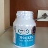 Mega We Care DHA-125 Tuna Oil 100 แคปซูล อาหารเสริมบำรุงสมอง  สำหรับทุกวัยและสตรีมีครรภ์