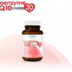 Vistra CoEnzyme Q10 30 mg โคเอ็นไซม์คิวเท็น แบบ Softgel 30 เม็ด ลดริ้วรอย สารต้านอนุมูลอิสระก่อนวัย