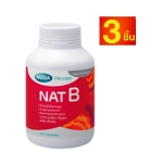 Mega We Care NAT B วิตามินบีรวม 40 แคปซูล X 3 ขวด