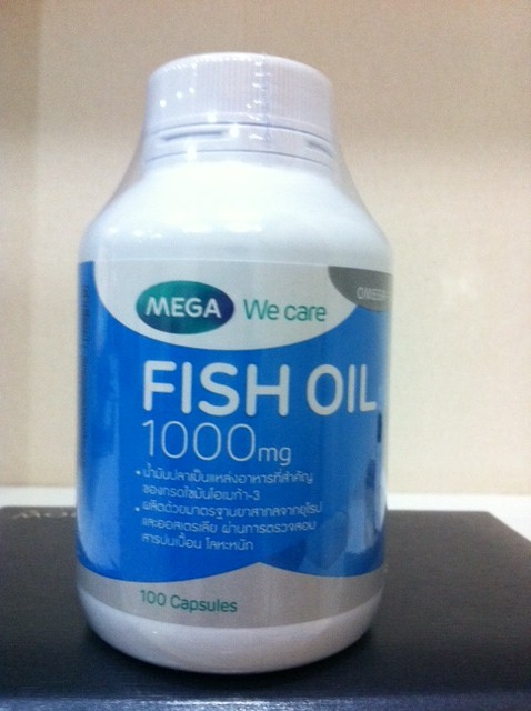 Mega We Care Fish Oil 1000 mg 100 Capsules