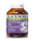 Blackmores Lecithin 1200 mg. บำรุงสมอง ลดโคเลสเตอรอลในเส้นเลือด