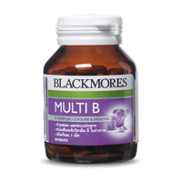Blackmores Multi B (วิตามินบีรวม) 120 แคปซูล เหมาะกับผู้ที่ใช้สมอง หรือเคร่งเครียดจากการทำงาน