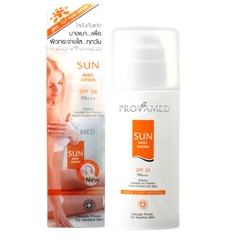 Provamed Sun Daily Lotion SPF 54 PA+++ โลชั่นกันแดด ขนาด 125 ml  บางเบา...เพื่อผิวกระจ่างใส ทุกวัน