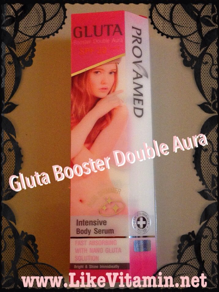 Provamed Gluta Booster Double Aura SPF30+++  Plus Shimmer : Bright & Shine Immidiaetly