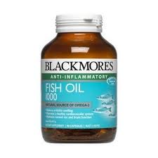 Blackmores  Fish Oil 1000 mg 80 แคปซูล ลดไขมันในเลือดโดยเฉพาะไขมันจำพวกไตรกรีเซอไรด์